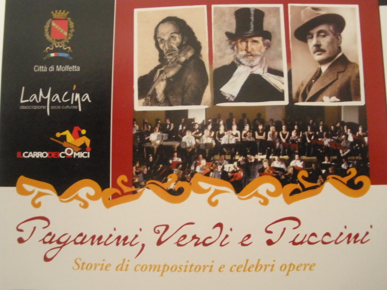 Paganini, Verdi, Puccini: concerto spettacolo